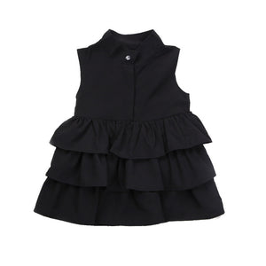 Summer Cute Black Green Ball Gown Girls